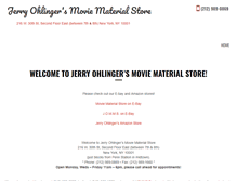 Tablet Screenshot of moviematerials.com